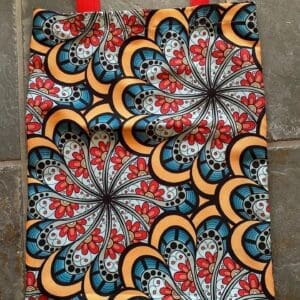 A close up of the back cover of a book