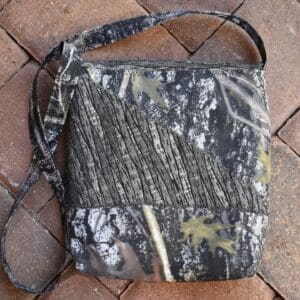 A bag that is on the ground.